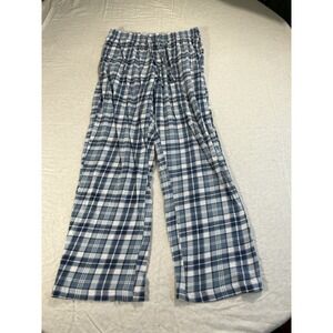 Sonoma Plaid Cotton Pajama Pants Mens Small Supersoft Flannel Lounge Sleepwear